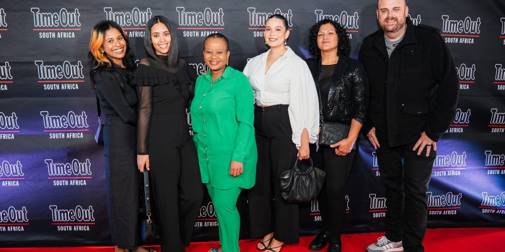 L-R - Ishani Chetty, Liesl Bartlett, Poelano Malema, Amy Fraser, Selene Brophy, Andrew Hallett