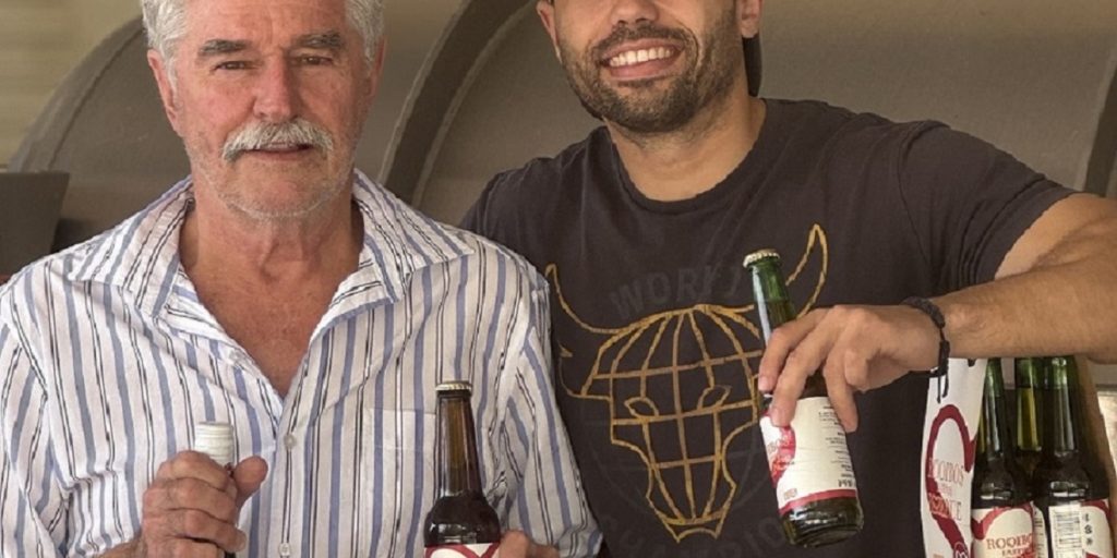 Trevor Strydom and Dan de Costa of Earth's Essence Liquors