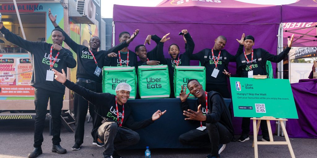 Uber Eats Live piloted at SunBet Arena during the Basketball Africa League image 3